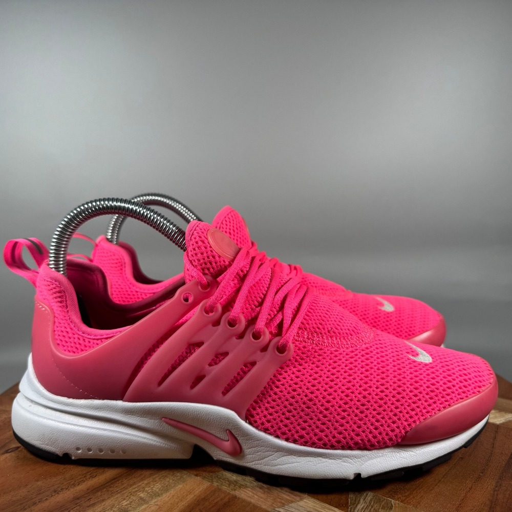 Nike Air Presto Women US 7 Hyper Pink White Running Shoes 878068-600